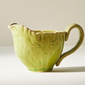 Anthropologie BAND NEW, Lilypad Creamer